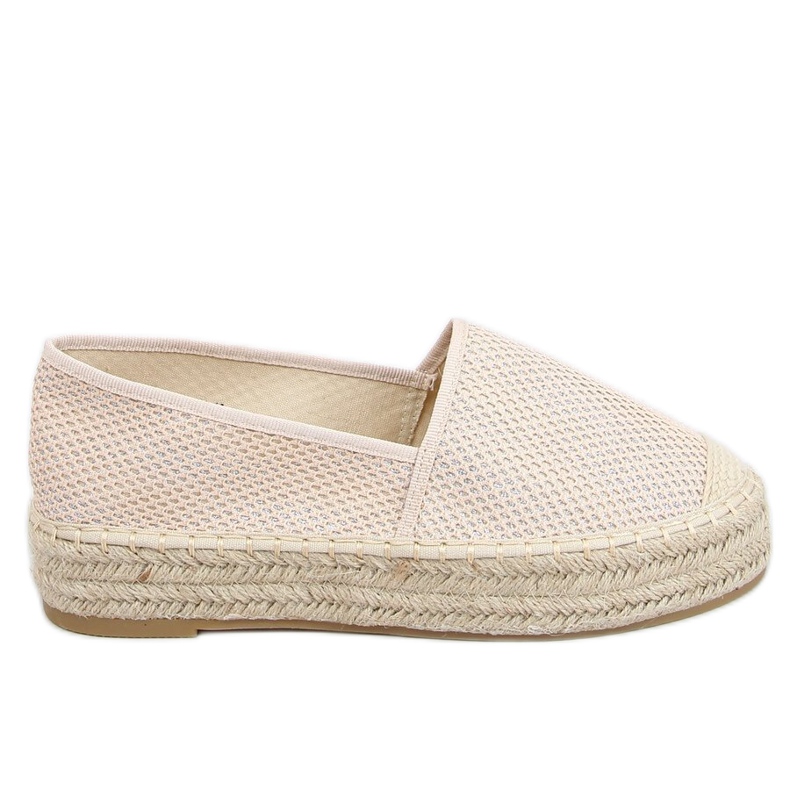Espadrilles beiges pour femmes A666-ESP-1 Beige
