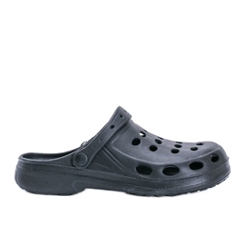 Pantoufles de barreur David noires pour hommes