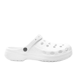 Pantoufles de coke pour hommes blancs de David