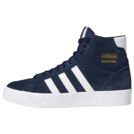 Chaussures Adidas Originals Basket Profi Jr FY1061 bleu marine
