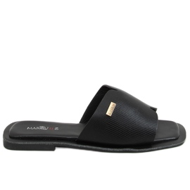 Chaussons noirs femme 3526 Noir le noir