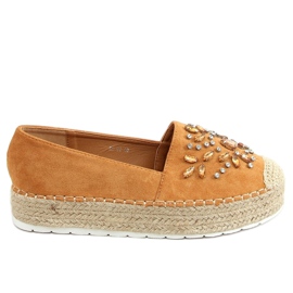 Espadrilles à chameau RC-96 Pierres de chameau brun