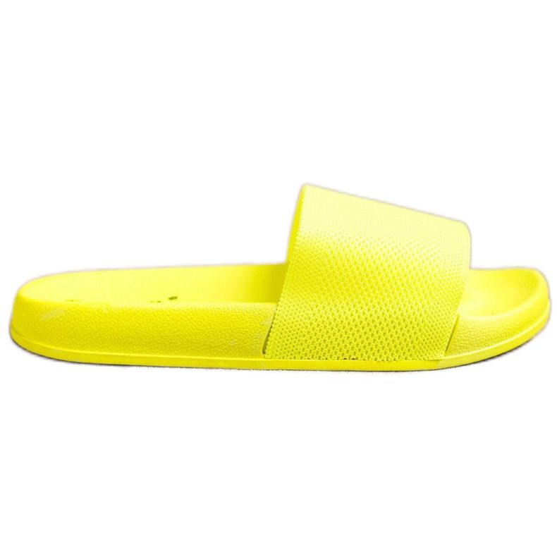 SHELOVET Pantoufles Néon jaune