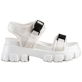 Seastar Sandales sur la plate-forme avec des boucles blanche