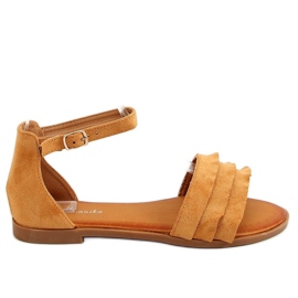 Sandales camel S060195 Camel brun