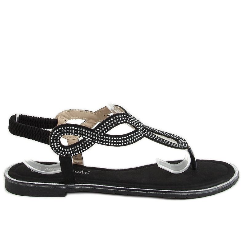 Sandales noires noir 6170 Noir le noir