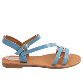 Sandales bleues pour femmes BH1651-SD Bleu Sandales bleues pour femmes BH1651-SD Bleu