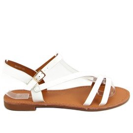 Sandales blanches pour femmes BH1651-SD Blanc