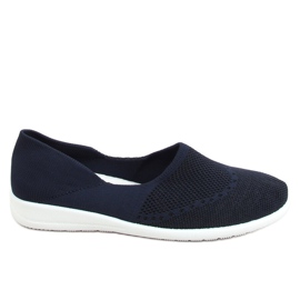 IC05 Ballerines chaussettes bleu marine IC05 Ballerines chaussettes bleu marine