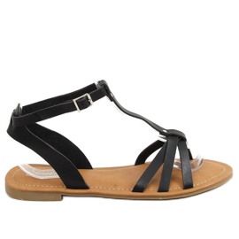 Sandales noires pour femmes Z5713 Noir