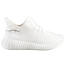 Marquiz Baskets en textile blanc