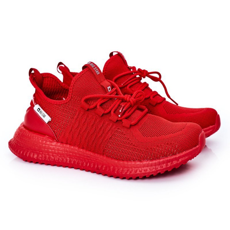Chaussures de sport pour hommes Big Star HH174275 Rouge