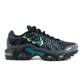Nike Air Max Plus Gs Jr DA1310-010 chaussures blanche le noir