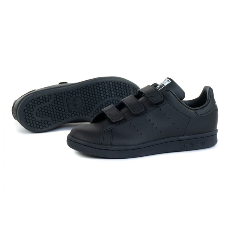 Chaussures adidas Stan Smith Cf C Jr FY0969 le noir orange