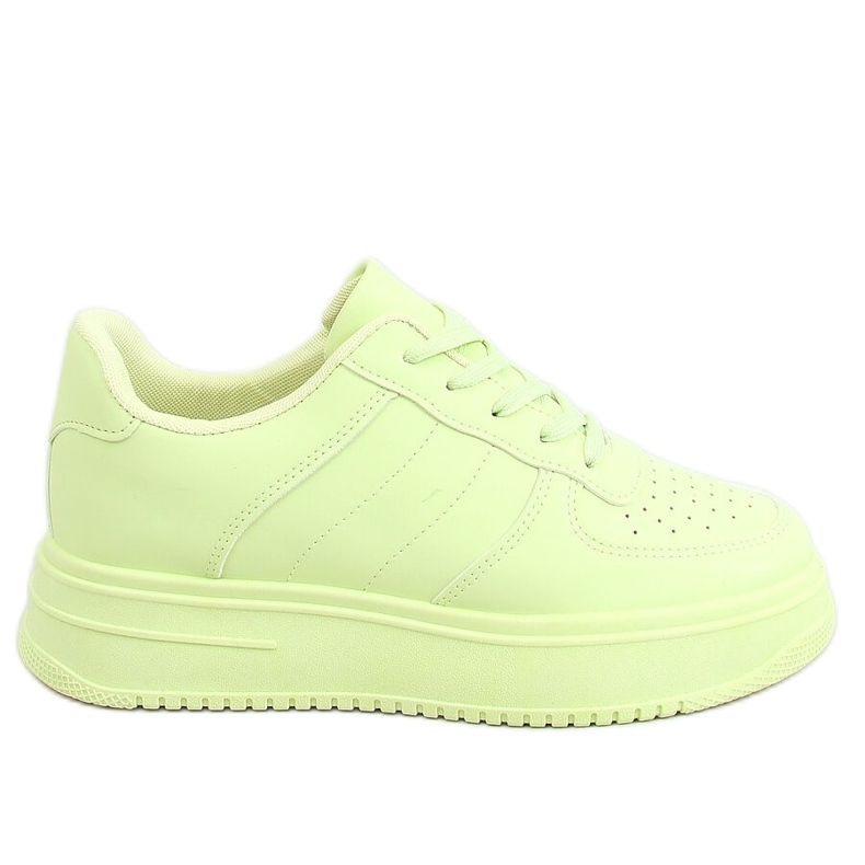 Chaussures de sport femme lime G191 Vert