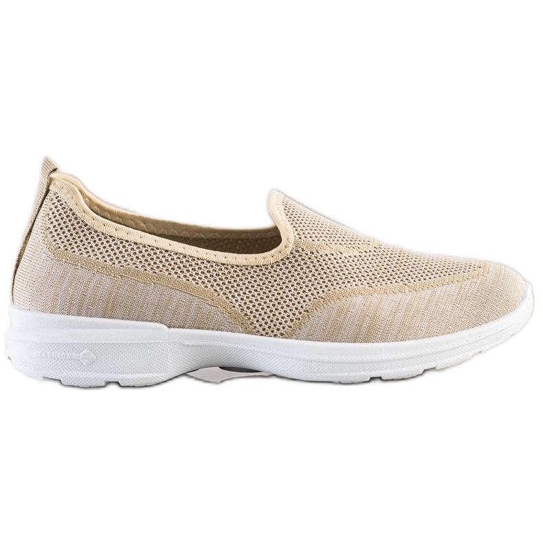 SHELOVET Chaussures de sport ajourées beige