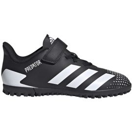 Chaussures de foot Adidas Predator 20.4 H&amp;L Tf Jr FW9225 noir