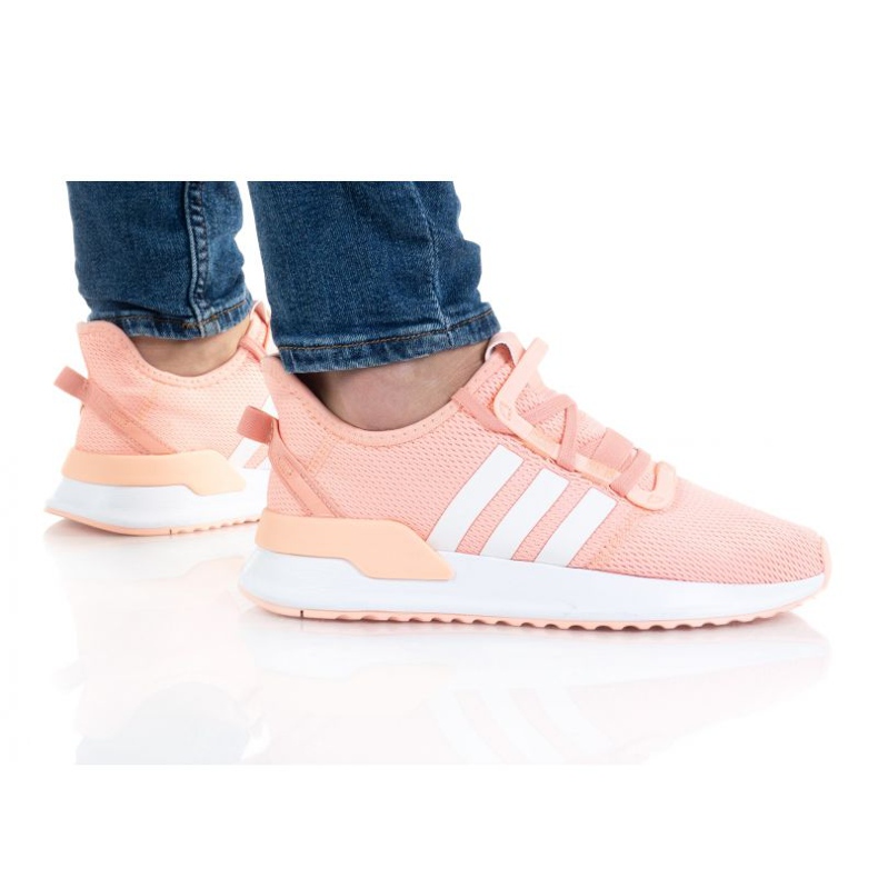 Chaussures Adidas U_Path Run Jr FX5068 orange rose Chaussures Adidas U_Path Run Jr FX5068 orange rose