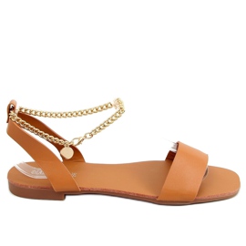 Sandales avec chaîne Camel HY23-11 Camel brun