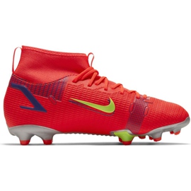 Chaussure de football Nike Mercurial Superfly 8 Academy Mg Jr CV1127 600 rouge
