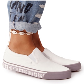 Baskets Femme Slip-on Big Star HH274007 Blanc