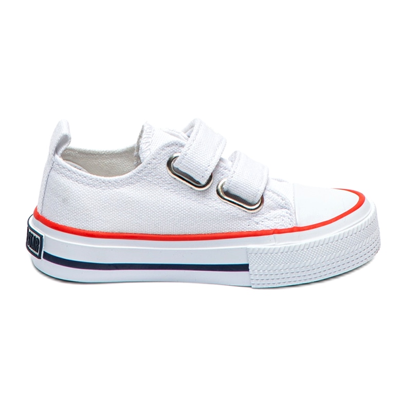 Baskets Basses Enfant Avec Velcro Big Star HH374095 Blanc blanche Baskets Basses Enfant Avec Velcro Big Star HH374095 Blanc blanche
