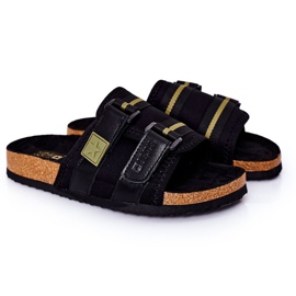 Chaussons profilés pour hommes Big Star HH174058 Noir