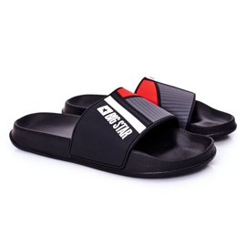 Chaussons pour hommes Big Star HH174836 noirs