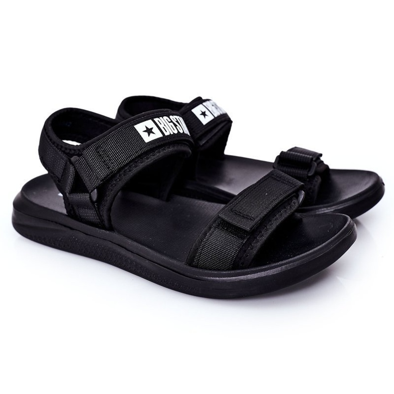 Sandales de sport pour hommes Big Star HH174842 Noir le noir