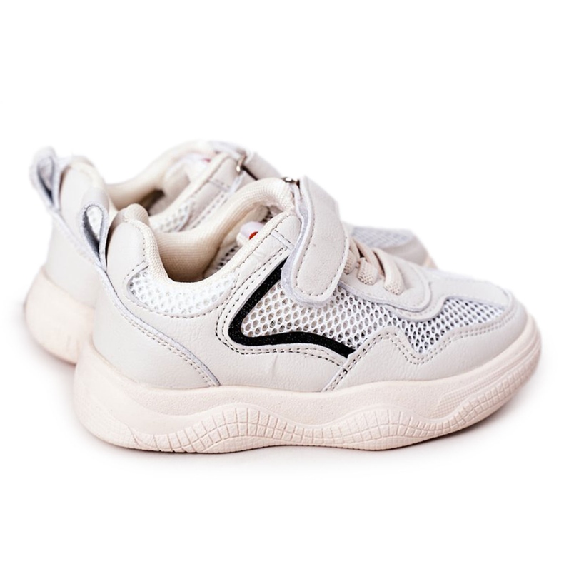 Apawwa Chaussures de sport pour enfants Baskets Beige Fun