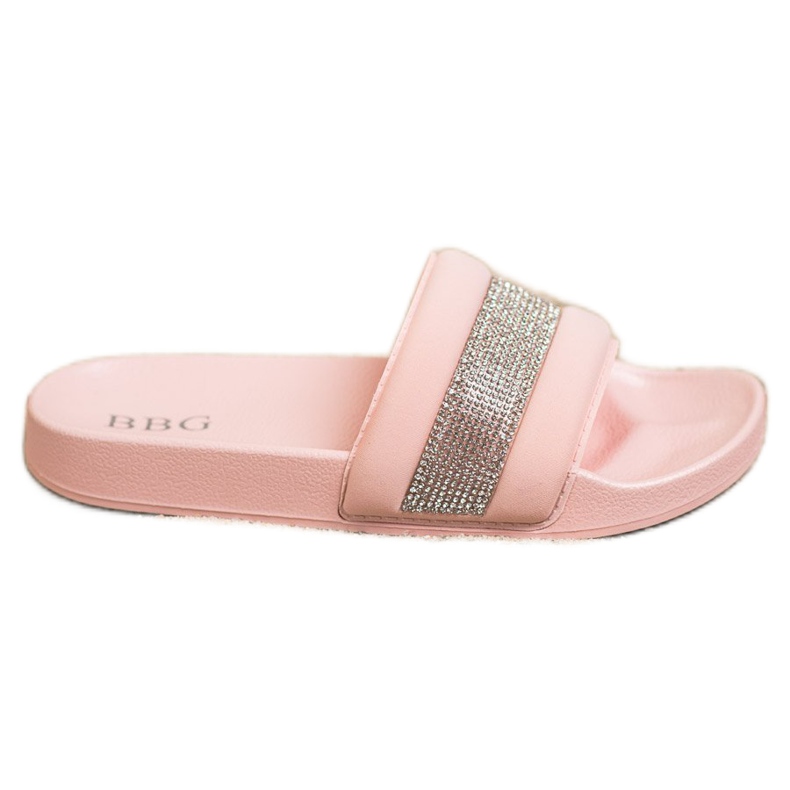 SHELOVET Chaussons Avec Oxyde De Zirconium rose