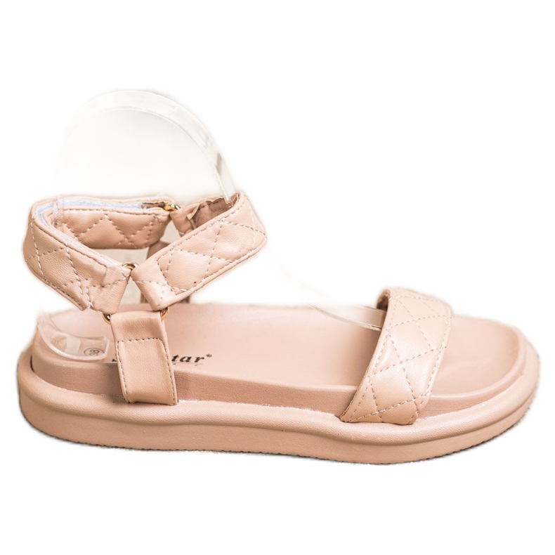 Seastar Sandales beiges avec cuir écologique Seastar Sandales beiges avec cuir écologique