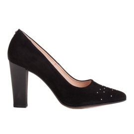 Marco Shoes Pompes 1007P noires à jets
