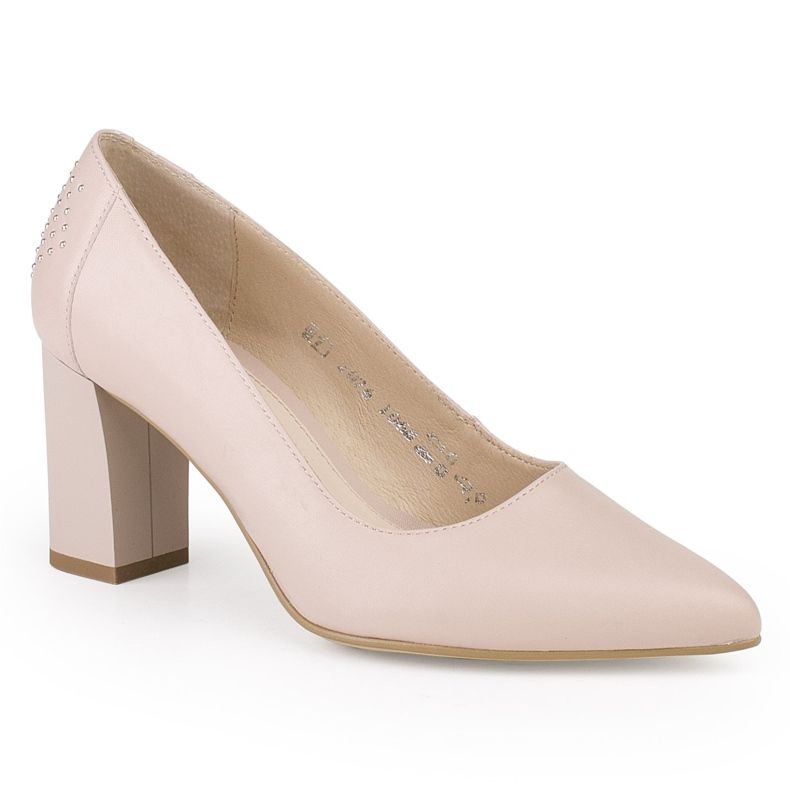 Marco Shoes Pompes 1068P de couleur rose poudré avec jets