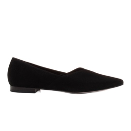 Marco Shoes Ballerines femme Marco 1285P noires à découpe