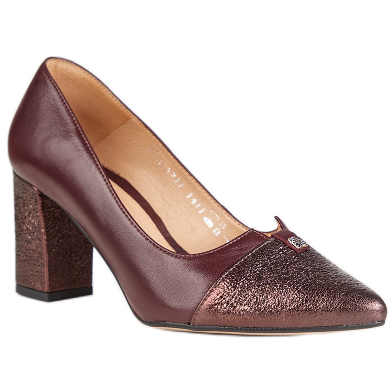 Marco Shoes Escarpins femme Marco 1411P rouge multicolore Marco Shoes Escarpins femme Marco 1411P rouge multicolore