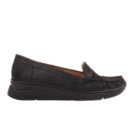 Radoskór Chaussures femme noires confortables pour un pied plus large