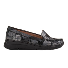 Radoskór Chaussures femme noires confortables pour un pied plus large