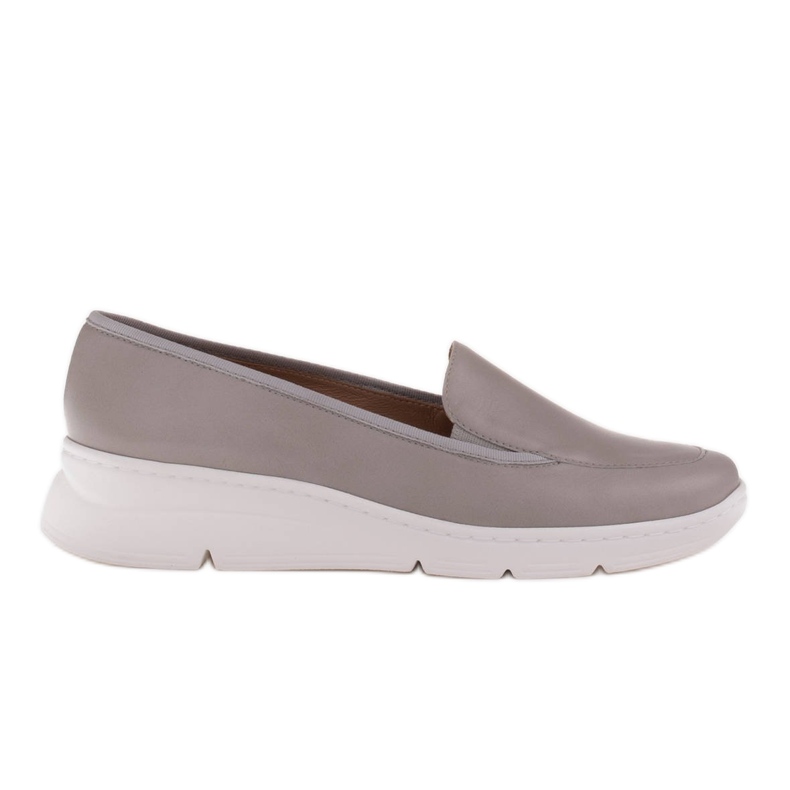 Radoskór Chaussures femme grises confortables pour un pied plus large