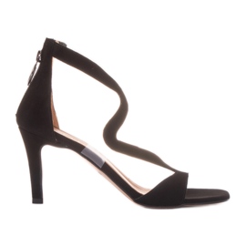 Marco Shoes Sandales Ava élégantes noir