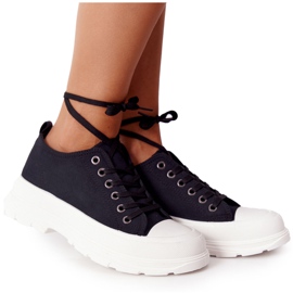 Baskets Femme On The Platform Noir Travel Time