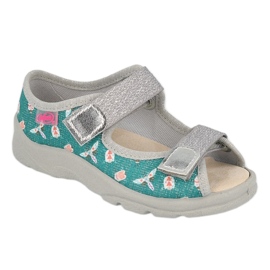 Chaussures pour enfants Befado 869Y166 gris vert Chaussures pour enfants Befado 869Y166 gris vert