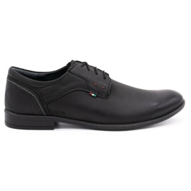 Chaussures homme cuir Olivier 305GT noir le noir Chaussures homme cuir Olivier 305GT noir le noir