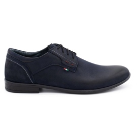 Chaussures homme cuir Olivier 305GT bleu marine Chaussures homme cuir Olivier 305GT bleu marine