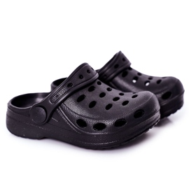 Chaussons Enfant Foam Crocs Noir Lucas