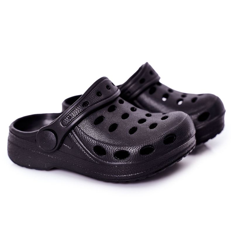 Chaussons Enfant Foam Crocs Noir Lucas le noir