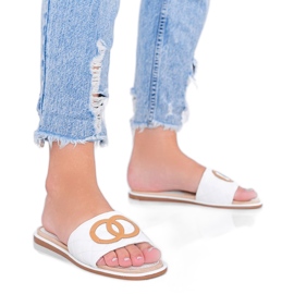 Chaussons femme Ypsy blancs