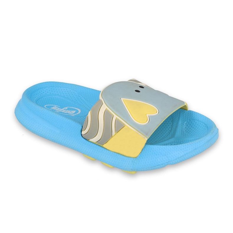 Befado chaussons en mousse pour enfants bleu 152X002 Befado chaussons en mousse pour enfants bleu 152X002