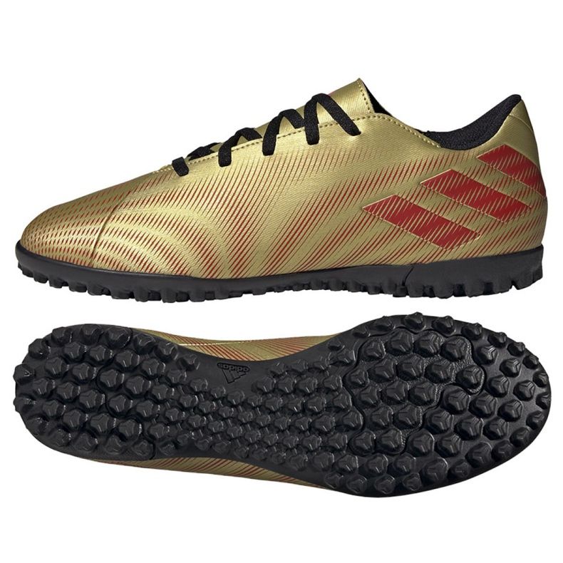 Chaussures de football Adidas Nemeziz Messi.4 Tf M FY0764 d'or d'or