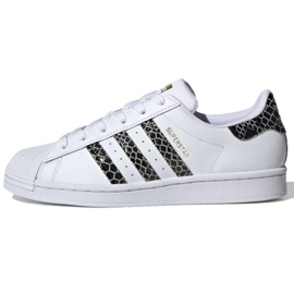 Chaussures Adidas Originals Superstar Snakeskin W FV3294 blanc